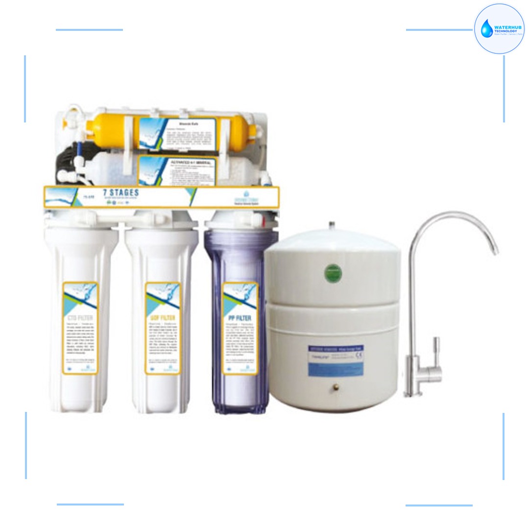 Pentec 5 Stage RO Water Purifier Crystal 7 Stage RO Water Purifier - WaterHub Technology - Ro Water Filter Price