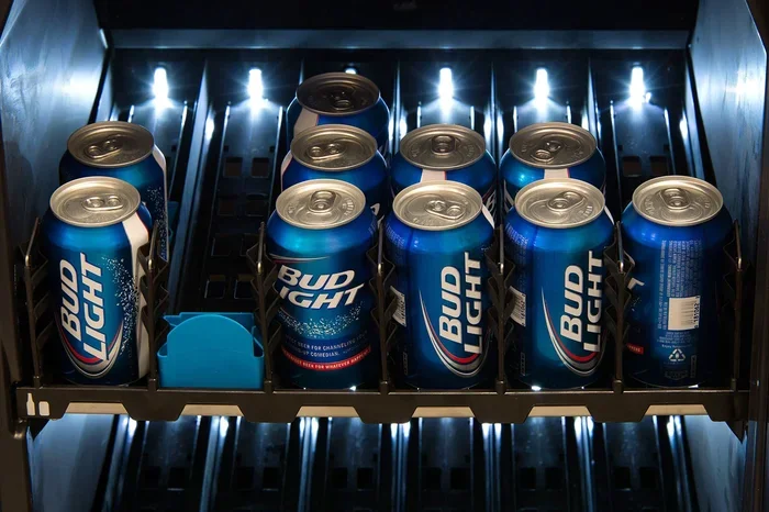 A Bud Light Smart Fridge Unlocks When Cleveland Browns Win