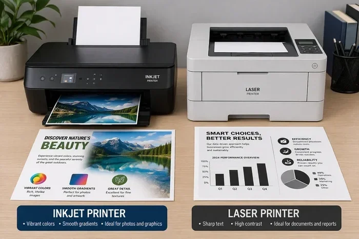 Are Office Printers Laser Or Inkjet Which Is Better